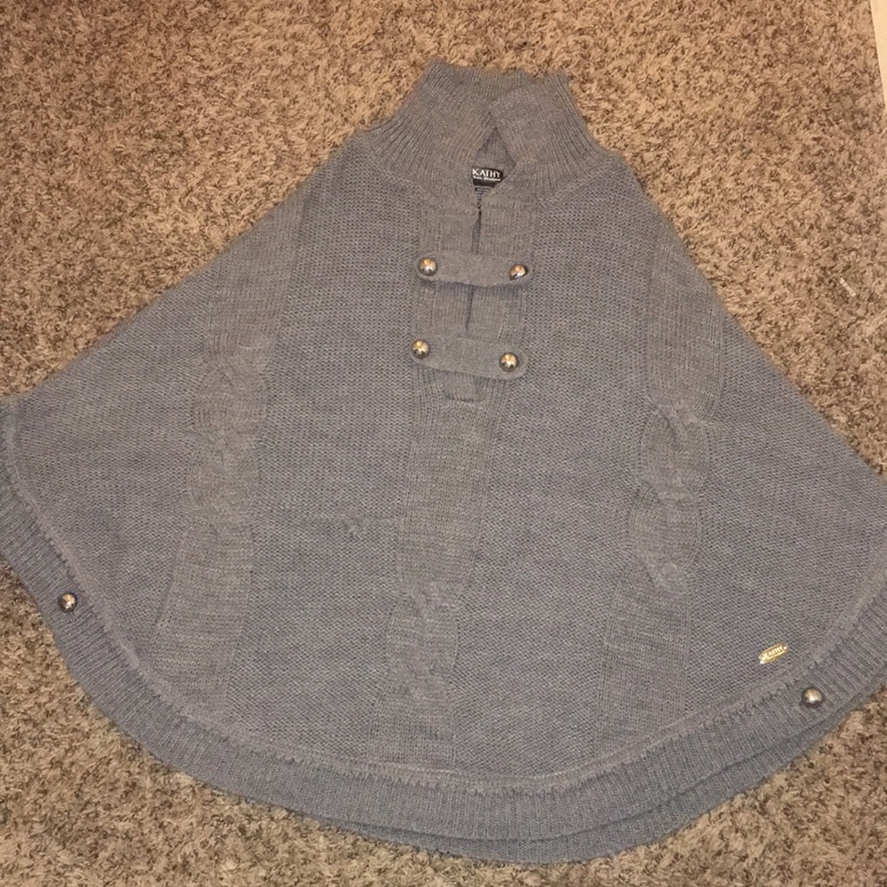 Poncho, 100% Acrylic!